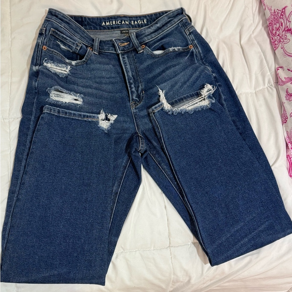 AE Strigid Mom Jean